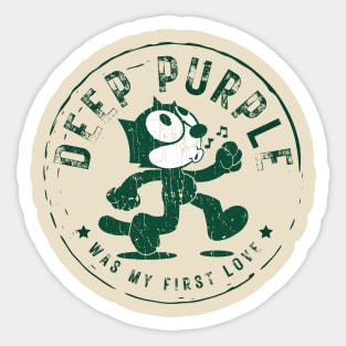 deep purple my first love Sticker